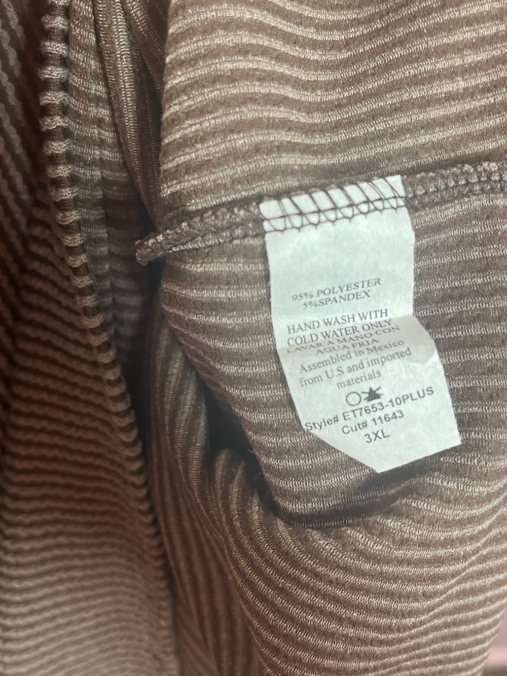 Henley Colorblock Pullover Sweatshirt by in Olive with Pink & Rust Sleeves-NWOT - Picture 5 of 5